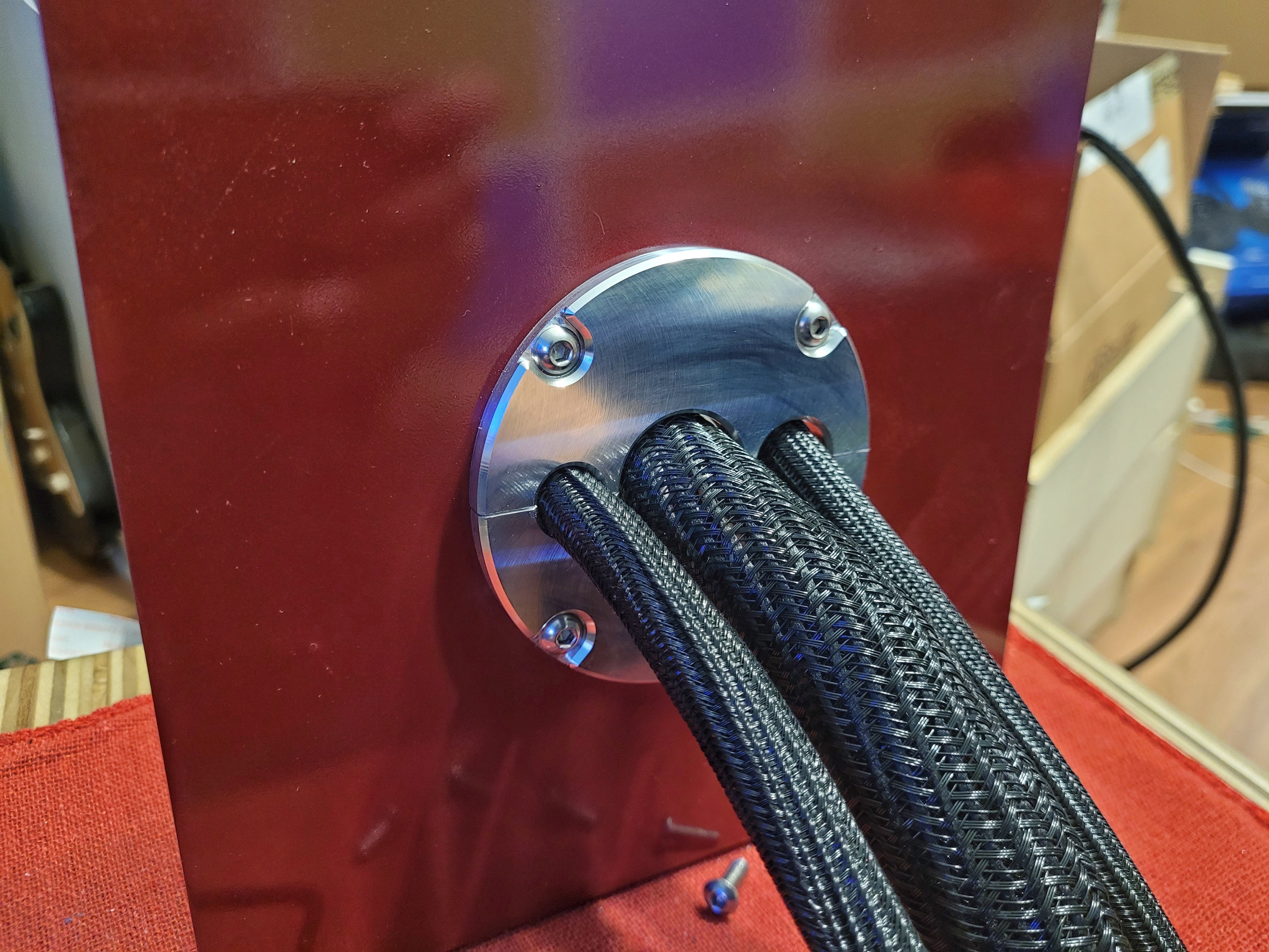 Holley EFI harness firewall split grommet NRJ MFG