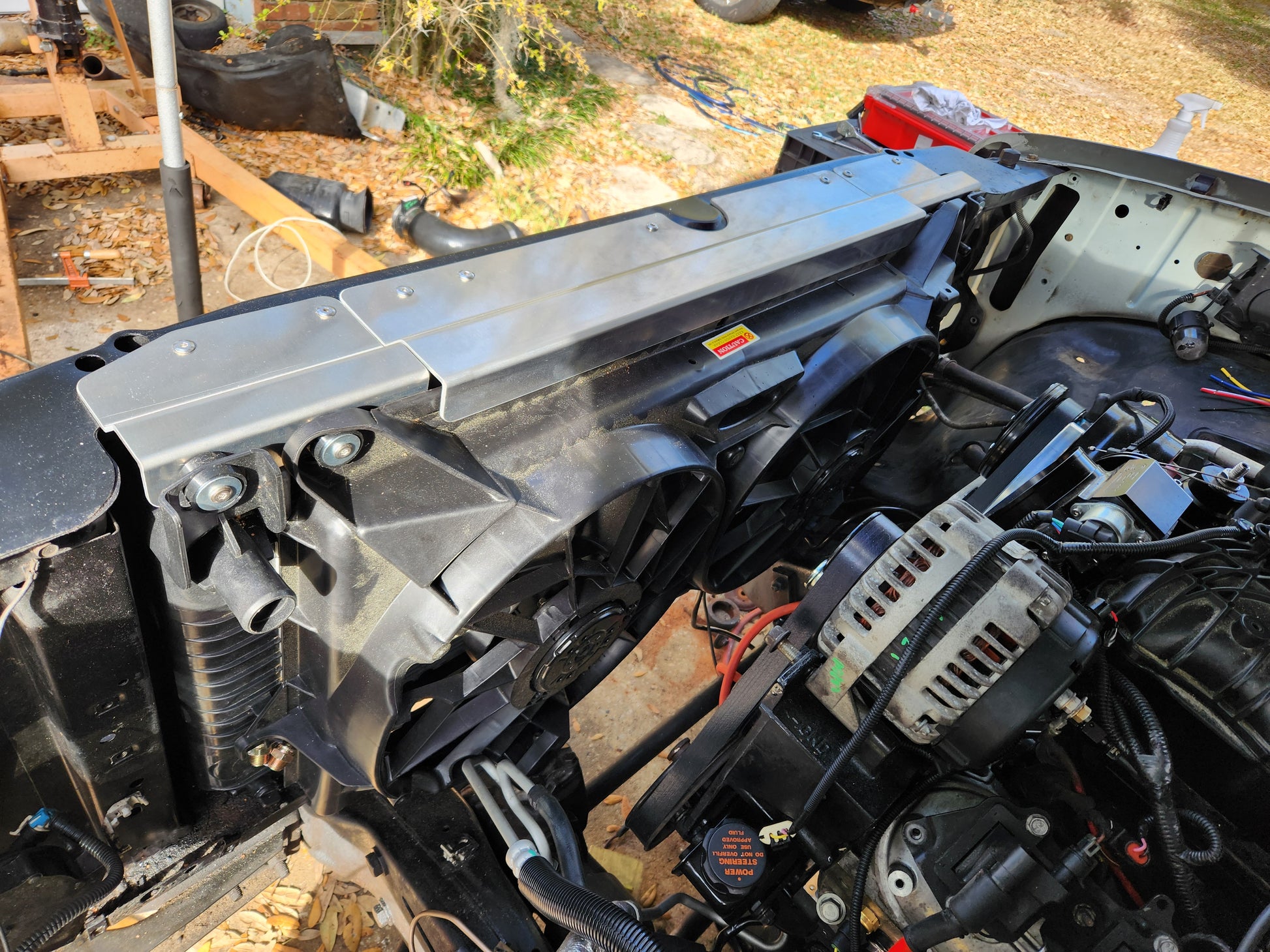 88-98 GMT400 NBS radiator support mounts. – NRJ MFG